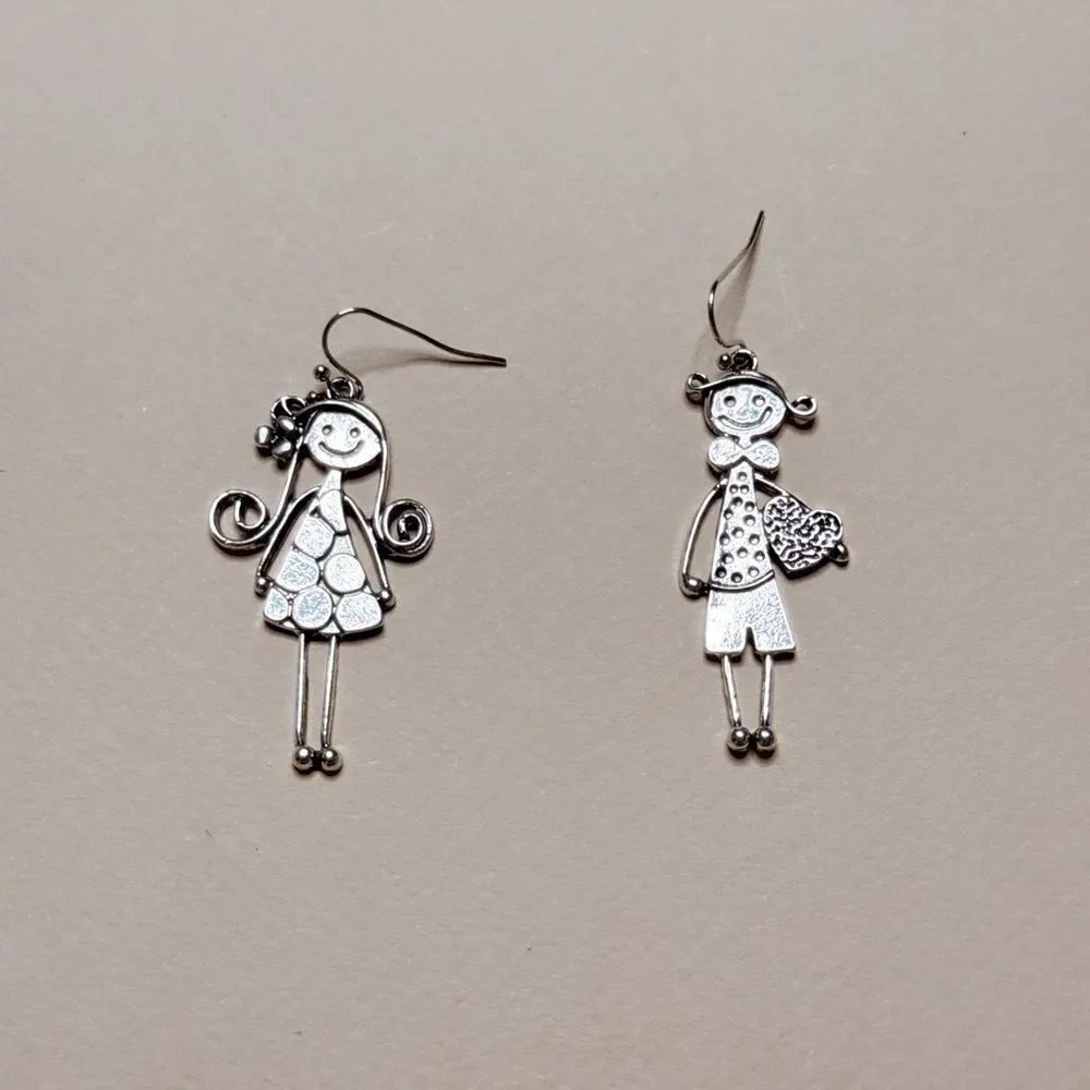 Boho dangle earrings S990 - Picture 2 of 3